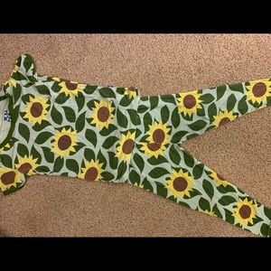 KicKee Pants Aloe Sunflower Pajama Set with Pants